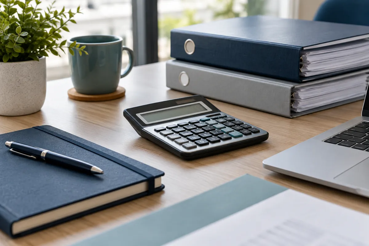 Documents arranged for return preparation